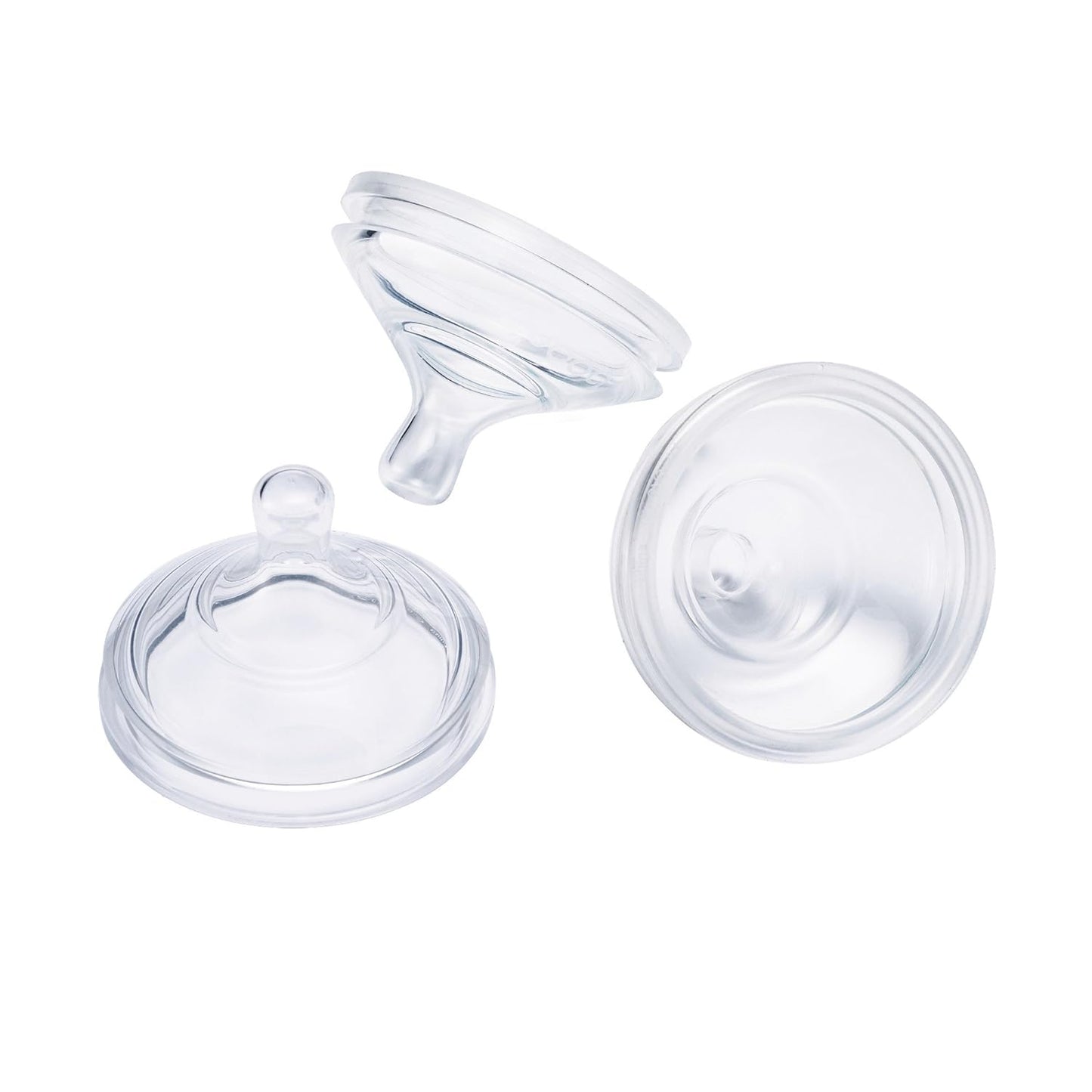 Nursh Newborn Silicone Baby Bottle Nipples - Bottle Nipples for  Nursh Newborn Bottles - Baby Bottle-Feeding Supplies - Slow Flow Baby Bottle Nipples - 3 Count